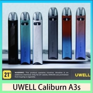UWELL Caliburn A3S咖哩棒A3S POD電子煙主機官網評價說明書
